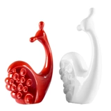 Декор для спальни для гостиной, милые керамические креативные улитки для влюбленных