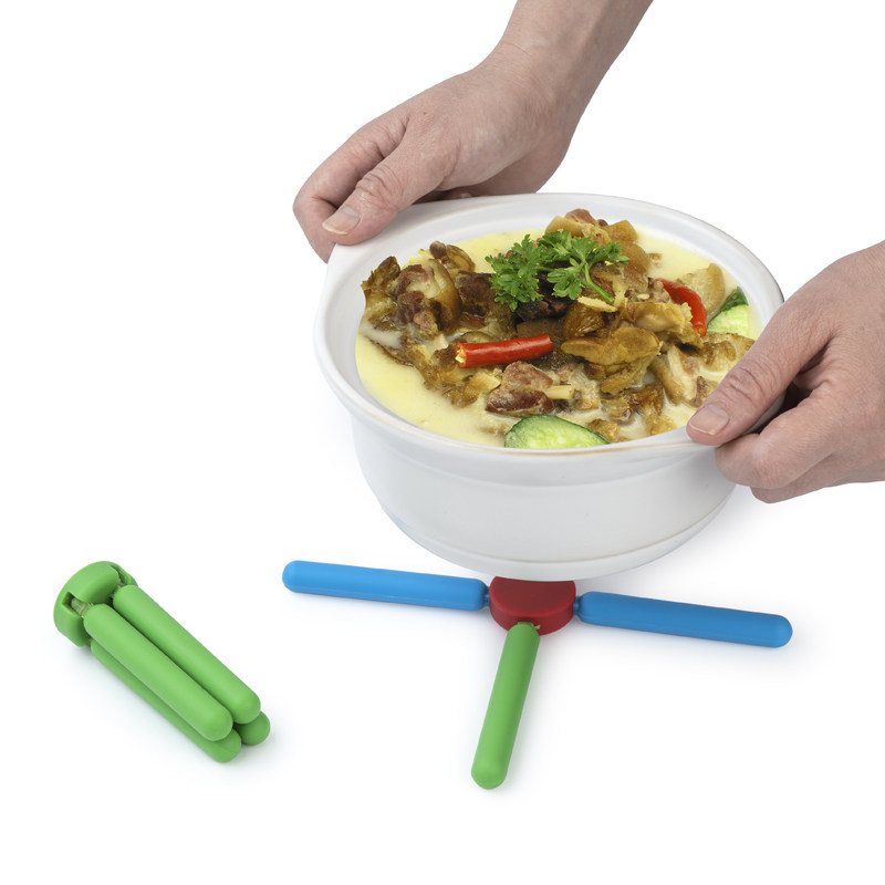 Silicone pot mat insulation mat kitchen anti-scalding table mat heat-resistant plate coaster bowl mat household tableware dish mat - Taobao