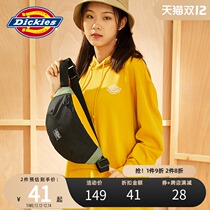 Dickies21 new product splicing design chest bag running bag autumn men and women couples leisure travel bag 9623