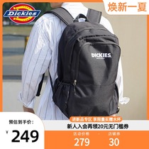 Dickies official hot fashion trend backpack letter embroidery simple large capacity casual school bag 8433