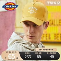 Dickies men and women hats couple vintage print small standard soft top baseball cap sports sunscreen summer hat 9538