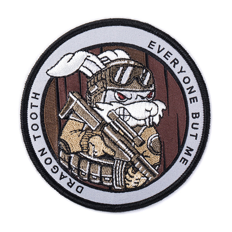 New Dragon's Tooth Zodiac Rabbit Armband Velcro Tactical Armband Dragon's Tooth Tactical Equipment Predatory Character