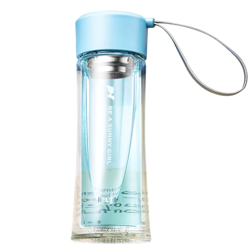 Летний портативный чай для домашнего использования, высококачественная милая стеклянная чайная чашка