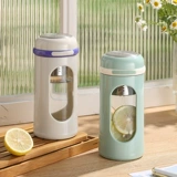 Чай, высококачественная стеклянная чайная чашка для домашнего использования, защита при падении