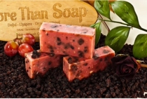 Turkish pure natural handmade soap MoreThanSoap rose wild grape lavender green tea bamboo charcoal