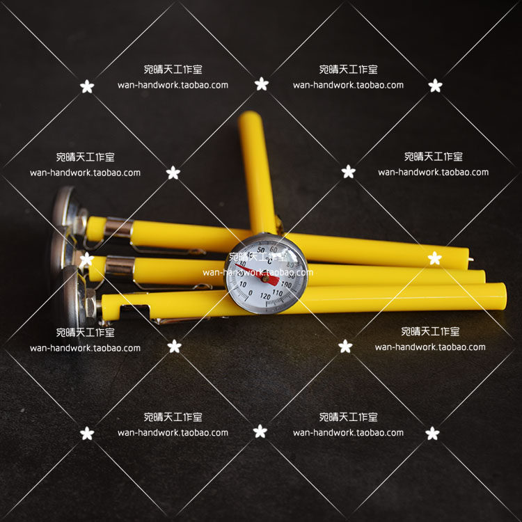 Probe thermometer hand - made diy tool measuring oil - liquid aroma candle roast meat milk temperature coffee