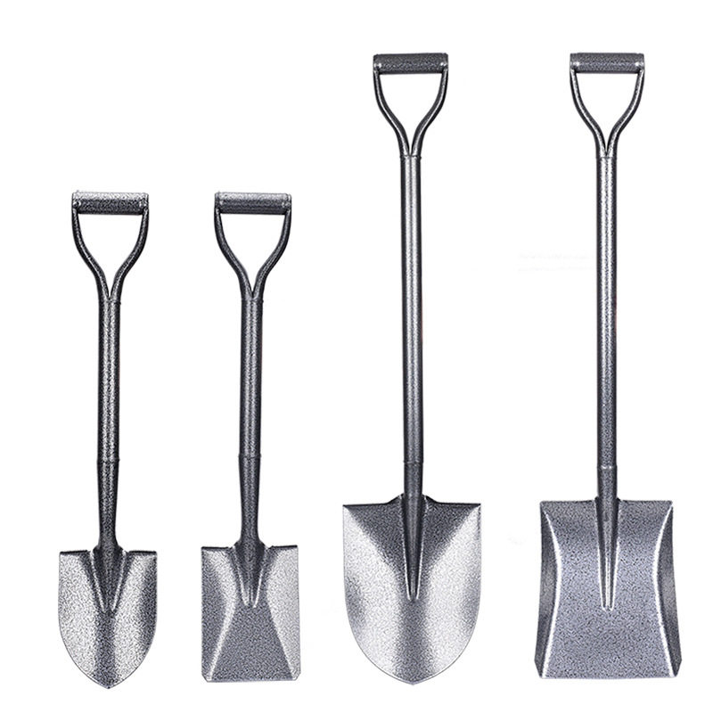 All steel shovel manganese steel small tip shovel mud shovel agricultural steel shovel iron shovel outdoor small shovel snow shovel outdoor tree planting square shovel