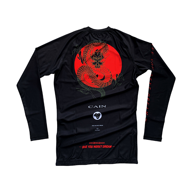 Succulency*Cain Year of the Dragon Limited Edition/Bjj/Training Sports/Mma/Quick-Drying Compression Wear Succulency*Cain Year of the Dragon Limited Edition/Bjj/Training Sports/Mma/Quick-Drying Compression Wear