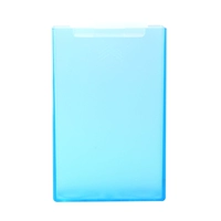 Синий пластиковый портсигар, лента, увеличенная толщина