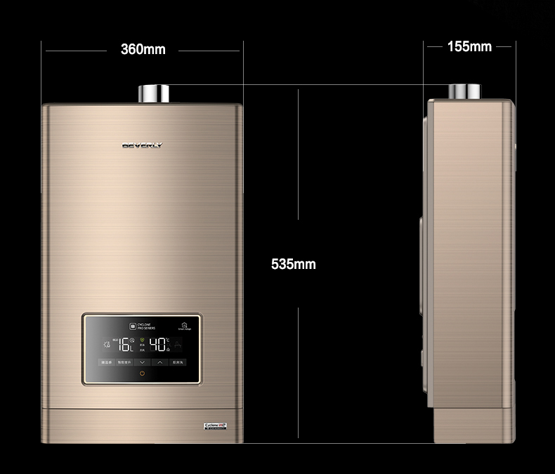 bình nóng lạnh ariston 30l vuông Bình nước nóng Midea Midea JSQ30-W2 Bình nóng lạnh 16 lít 13l - Máy đun nước bình nước nóng