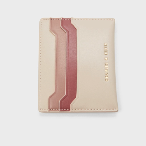 CHARLES&KEITH Женская визитница CK6-50680739-2 в тон, компактная визитница, мини-держатель для карт, летняя