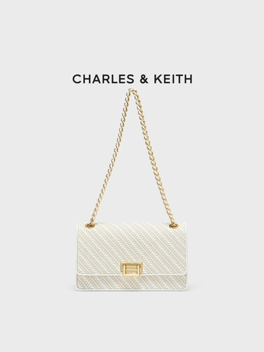 Charles&keith, летняя сумка на одно плечо, небольшая сумка, сумка через плечо