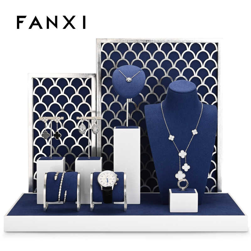 Fanxi FANXI Jewelry Show Rack Ring Watch Bracelet Necklace necklace portrait ornament Display props-Taobao