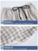 Đặc biệt hàng ngày Nam kẻ sọc cotton đôi gạc nhà quần short phần mỏng Bộ đồ ngủ mùa hè 5 điểm quần quần mặc nhà cho nữ Quần tây