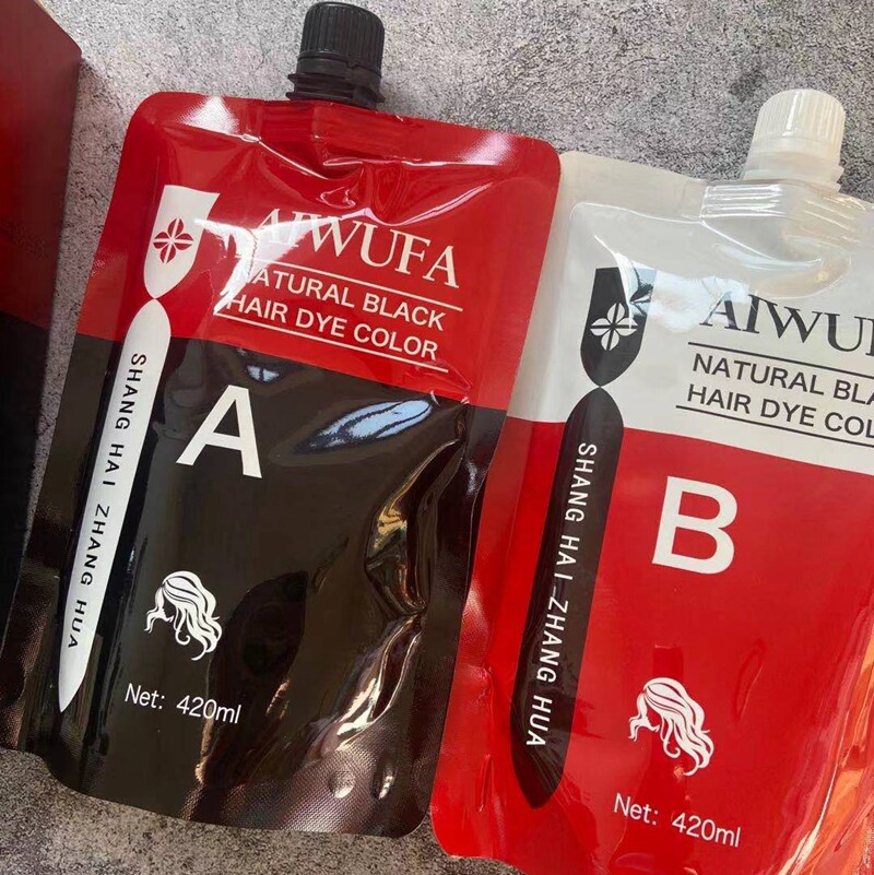 Zhang Hua Black Oil Di Poetry Soft Nature Black Dye Hair Cream