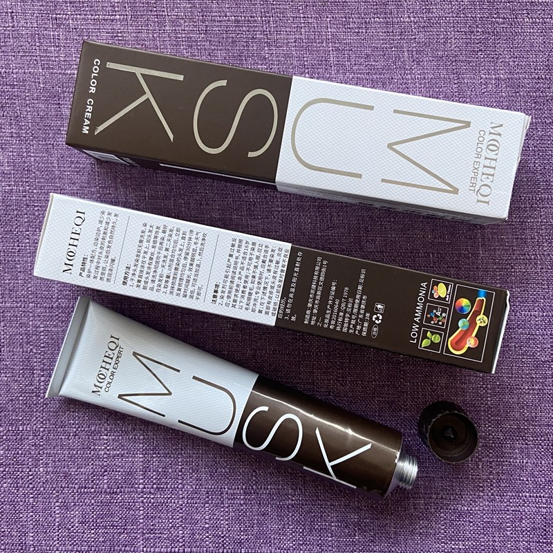 Kaiteugawa Qi Dyeing Cream MUSK Cover White Hair Single Dye Hair Cream Curtain Kawasaki Dye Cream