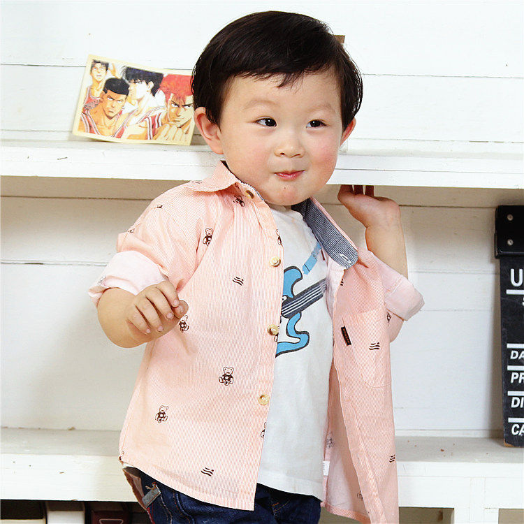 Chemise garcon à manche longue - Ref 2073225 Image 27