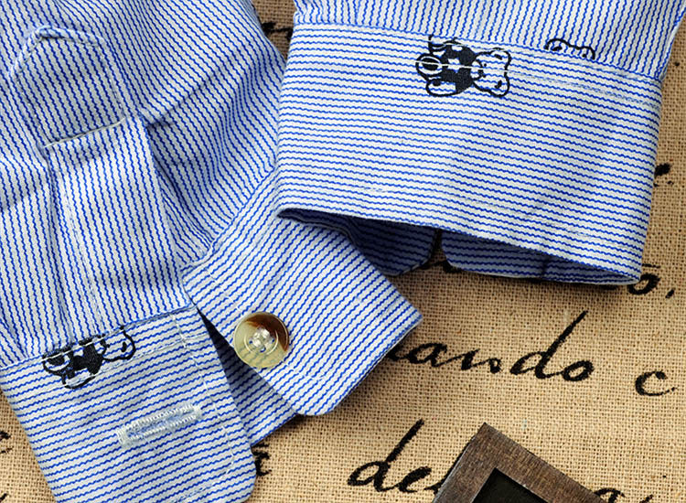 Chemise garcon à manche longue - Ref 2073225 Image 42