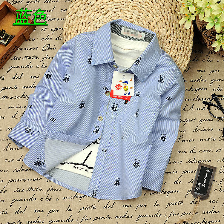 Chemise garcon à manche longue - Ref 2073225 Image 33