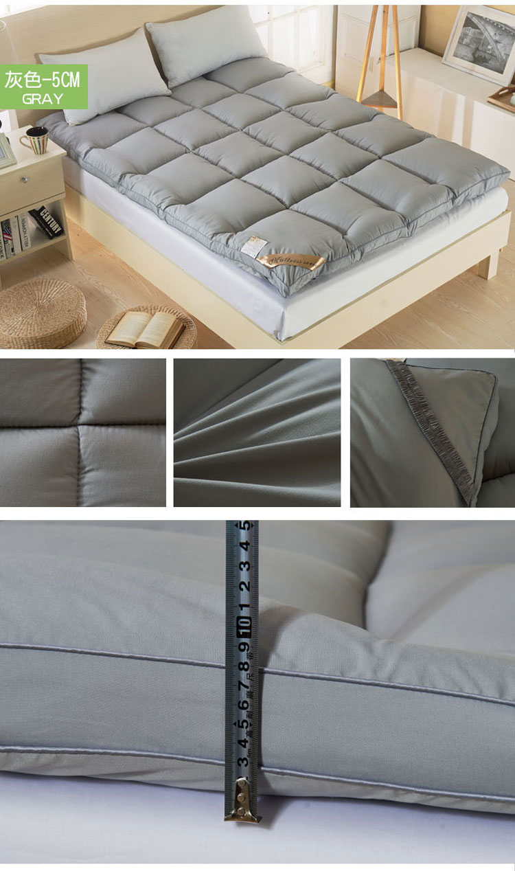 Nệm dày nệm 1,8 giường hộ gia đình dorm ký túc xá sinh viên 1,2 m giường 褥 pad khách sạn 1,5 pad - Nệm đệm xinh