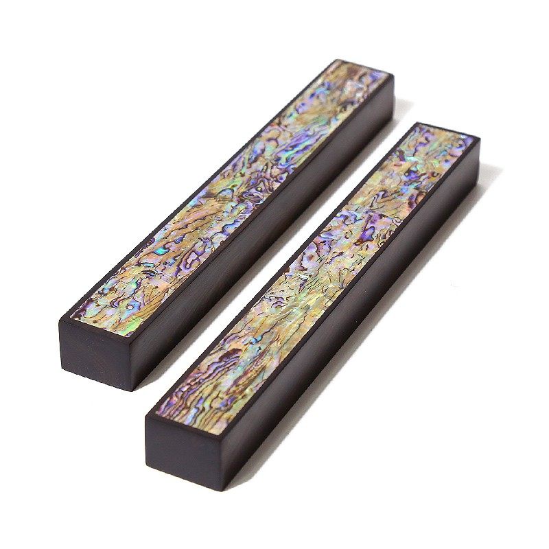 Endowed Bixing National Non-Inlays national non-inlay spire Ruler Artwork Boutique Lacquered wood Calligraphy Creativity Black Sandalwood Town Paper Wenfang Four Treasures of Chinese Wind Gift High-end Layering Pendulum-Taobao