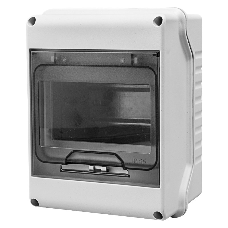 Waterproof Outdoor Distribution Box, Outdoor Rainproof Plastic Circuit Breaker Box, Surface-Mounted Household Circuit Breaker, Small Circuit Breaker Box