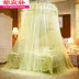 trần mái vòm gia dụng lưới mã hóa 1,8 m giường ngủ manti 1,5m đôi sàn cung điện công chúa phong cách lắp đặt miễn phí 2 - Lưới chống muỗi mùng chụp xếp gọn Lưới chống muỗi