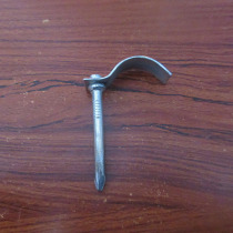 PVC PPR PE 202532 water supply and drainage pipe 4 minutes 6 minutes 1 inch iron pipe clip edge card cement nail pipe nail