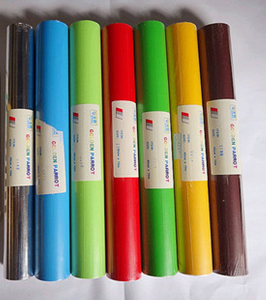 Gold Naupstick PVC self-adhesive paper 45cm * 10m 60cm * 7 5m i.e. when sticking back adhesive paper-Taobao