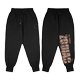 Lujiamen National trend plus size men's 12 zodiac series casual pants sports sweatpants trendy brand loose men's small-leg pants