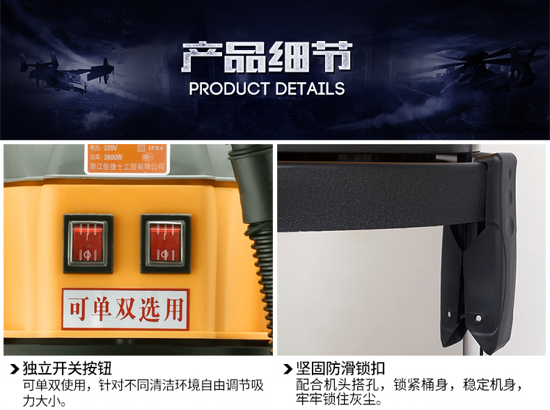 robot liectroux c30b Jinghua công suất cao 3500W máy hút bụi công nghiệp loại thùng nhà máy lớn xưởng thương mại bụi mạnh - Máy hút bụi nên mua robot lau nhà loại nào