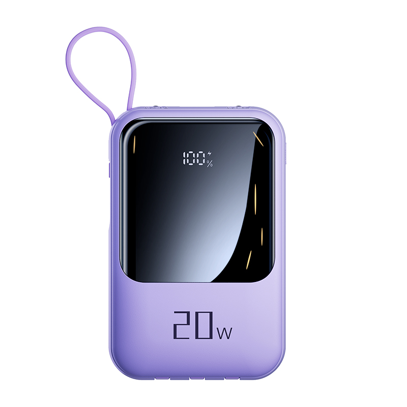 New Charging Treasure Mega Capacity Official Flagship Store Bring Own Line High-end 20000 MAh Ultra Slim Portable Fast Charging Cute Small Application of Apple Huawei Xiaomi Phone Private-Taobao