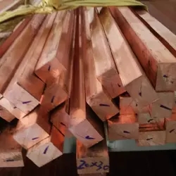 Red copper row T2 square bronze bar copper bar electrode red copper block pure copper flat bar copper bar red copper plate red copper square