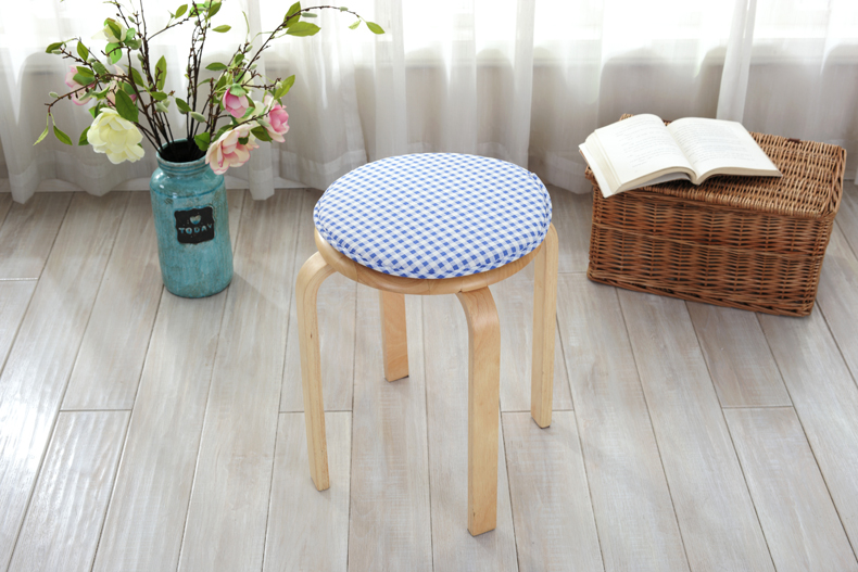 Mùa đông dày xốp tròn ghế pad bốn mùa trẻ em phân đệm ghế tròn đệm phân - Ghế đệm / đệm Sofa nhung mau dem ghe dep