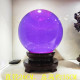 Boutique Purple Crystal Feng Shui Ball Lucky and Prosperous Luck Living Room Entrance Bedroom Desk Housewarming Home Town House Decoration