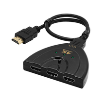 TV One HD HDMI interface One point two three high-definition HDMI three-in-one splitter supports 4K