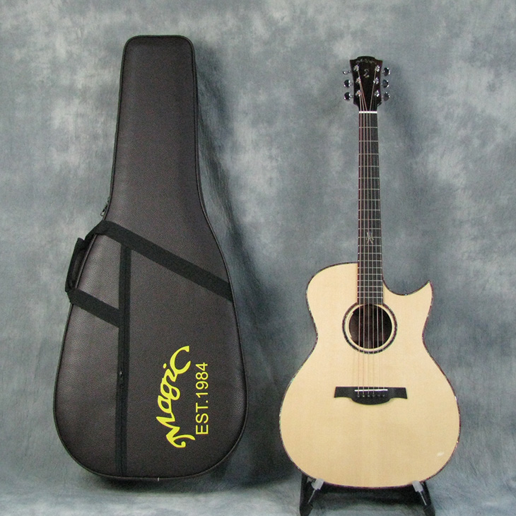 McJack Magic SA-4000CE full veneer electric box folk guitar 41 inch
