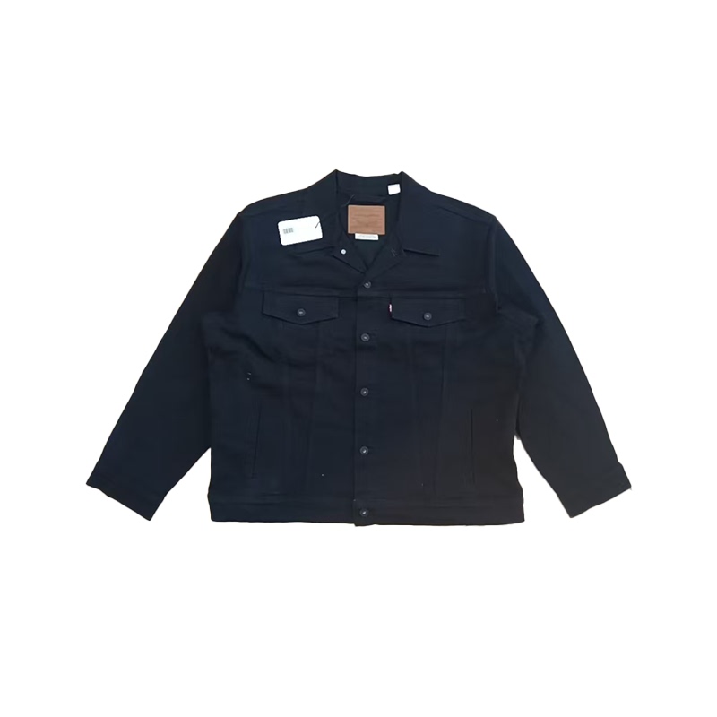 Levi's Solid Color Casual Jacket Denim Jacket Men's Jacket Men's Model 07158-0034 Levi's Solid Color Casual Jacket Denim Jacket Men's Jacket Men's Model 07158-0034