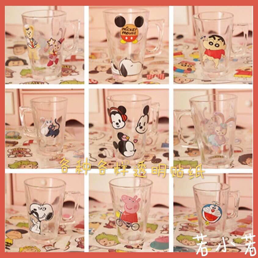 68) cute Sesame Street Ins Hand Ledger Notes Stickers Transparent Decorate Rabbit phone stickers