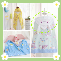 68) Cartoon Large Ear Dog Bath Towels Pure Cotton Towel Material Cloister Children Cloister Adult Bathrobe Lady Bath Towels