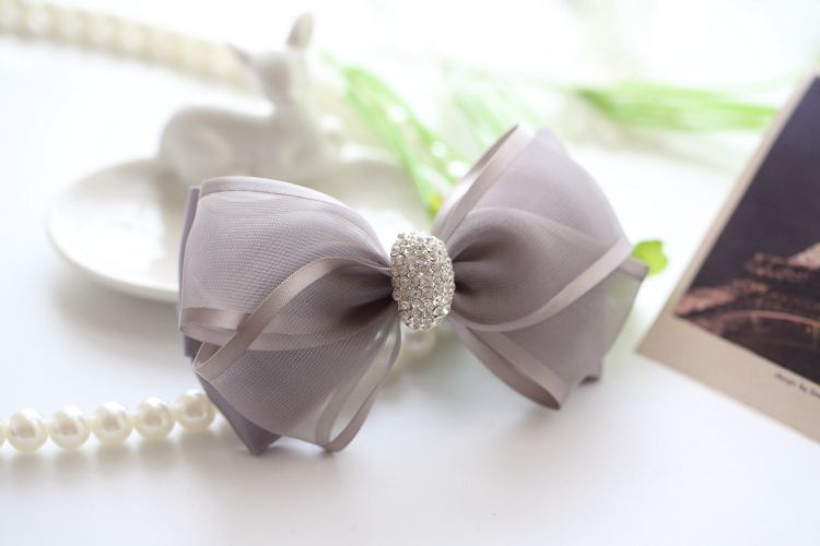 Mai vải nơ phụ kiện tóc khí chất kẹp tóc phiên bản Hàn Quốc của trường đại học gió tấm tóc - Phụ kiện tóc băng đô turban