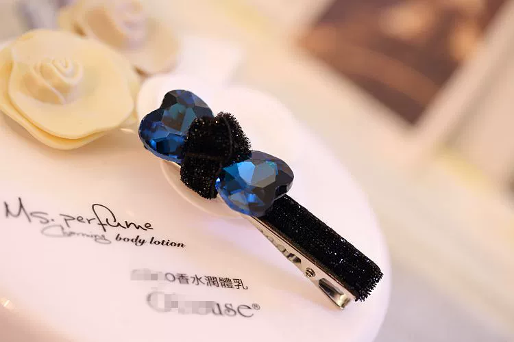 Mũ hàn quốc rhinestone bên clip dễ thương bangs clip kẹp tóc nhỏ thời trang phụ kiện tóc kẹp tóc M1815 - Phụ kiện tóc băng đô turban