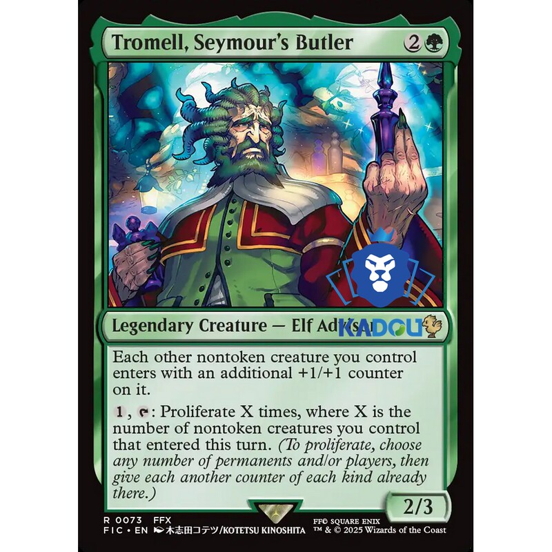 Fic 73 Seymour's Butler, Tromell, Magic: the Gathering Fic 73 Seymour's Butler, Tromell, Magic: the Gathering