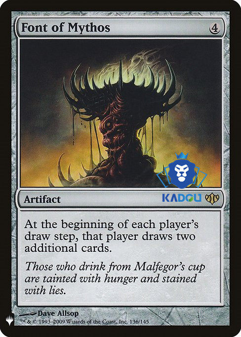 (Beijing Kadou) Magic Master Mystery Booster Pack MB1 Gold Artifact Divine BaptismAlption Disk