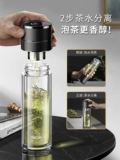 Oneday Tea Sdentation Glass Cup Scholars Один -клика открывающаяся крышка высокой высокой высотой подарок чайной чашки с высокой точкой.