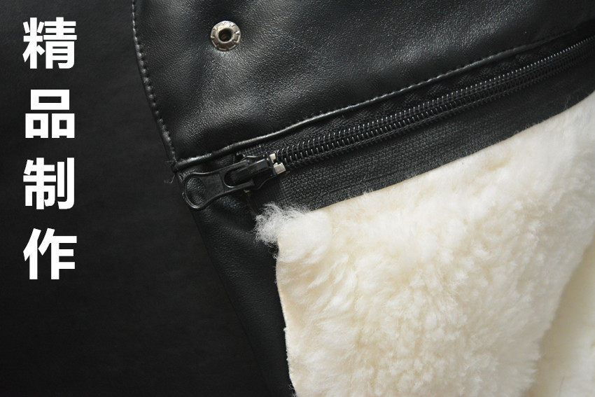 Pantalon cuir homme droit pour hiver - Ref 1484155 Image 35