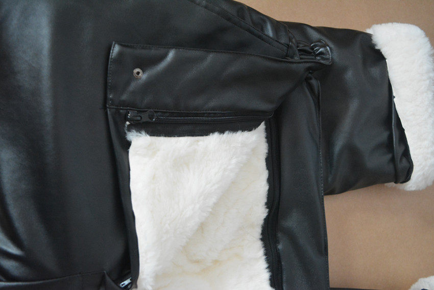 Pantalon cuir homme droit pour hiver - Ref 1484155 Image 42