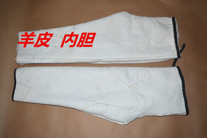 Pantalon cuir homme droit pour hiver - Ref 1484155 Image 45