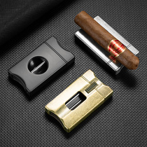 CIGARLOONG cigar cutter stainless steel sharp V-shaped portable cigar cutter multifunctional portable