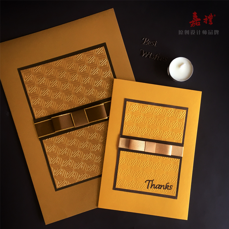 Glee A4 Custom Advanced Business Birthday blessings Thanks to Christmas New Year sent to lead the elders' friends gift cards-Taobao